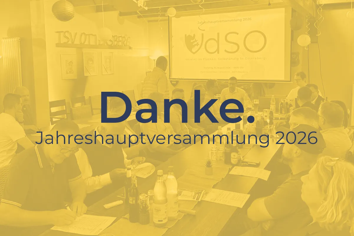 Jahreshauptversammlung 2026: Der VdSO stellt sich neu auf